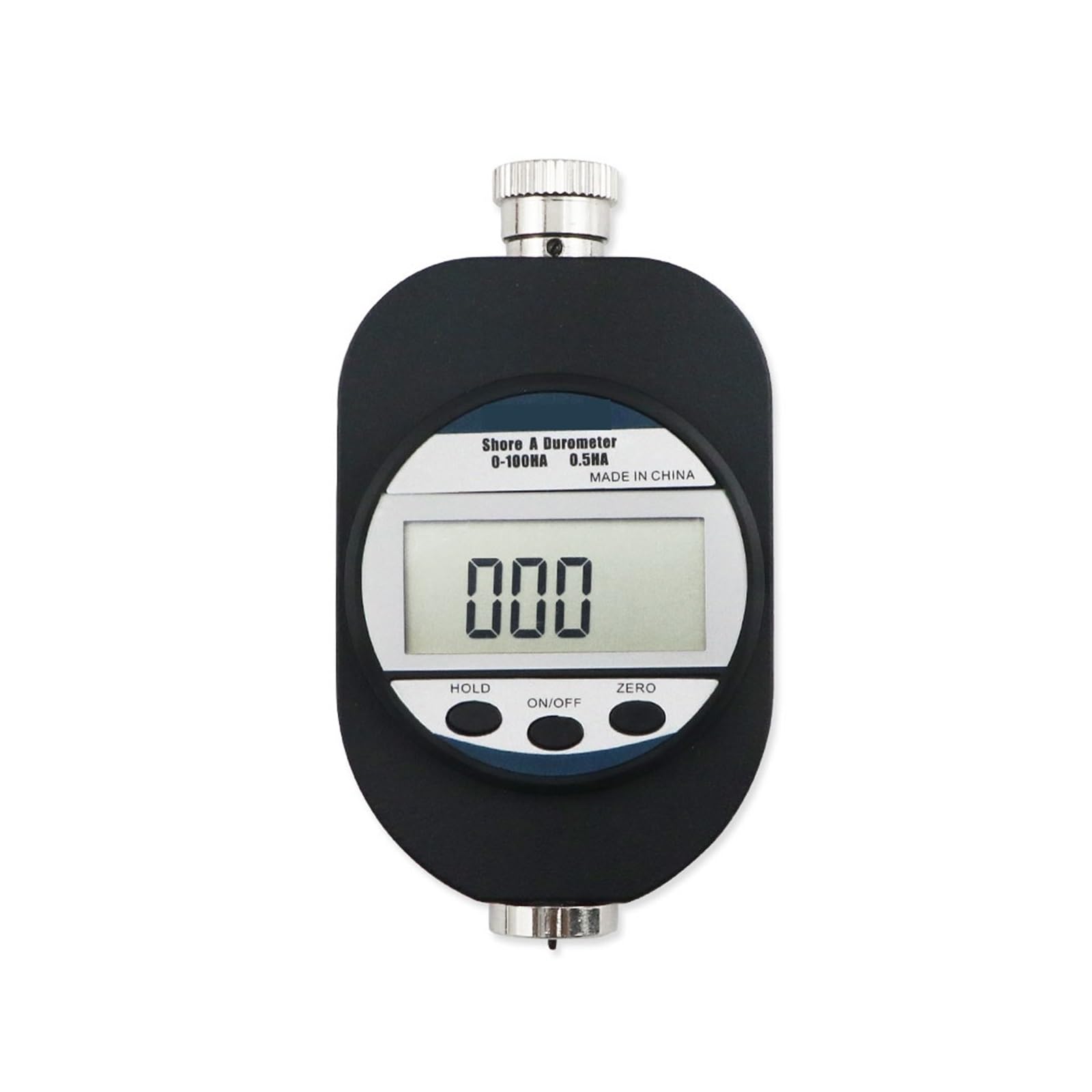 Hardness Tester, 0~100HA Rubber Tire Shore A Durometer Hardness Digital Meter Tester Large LCD