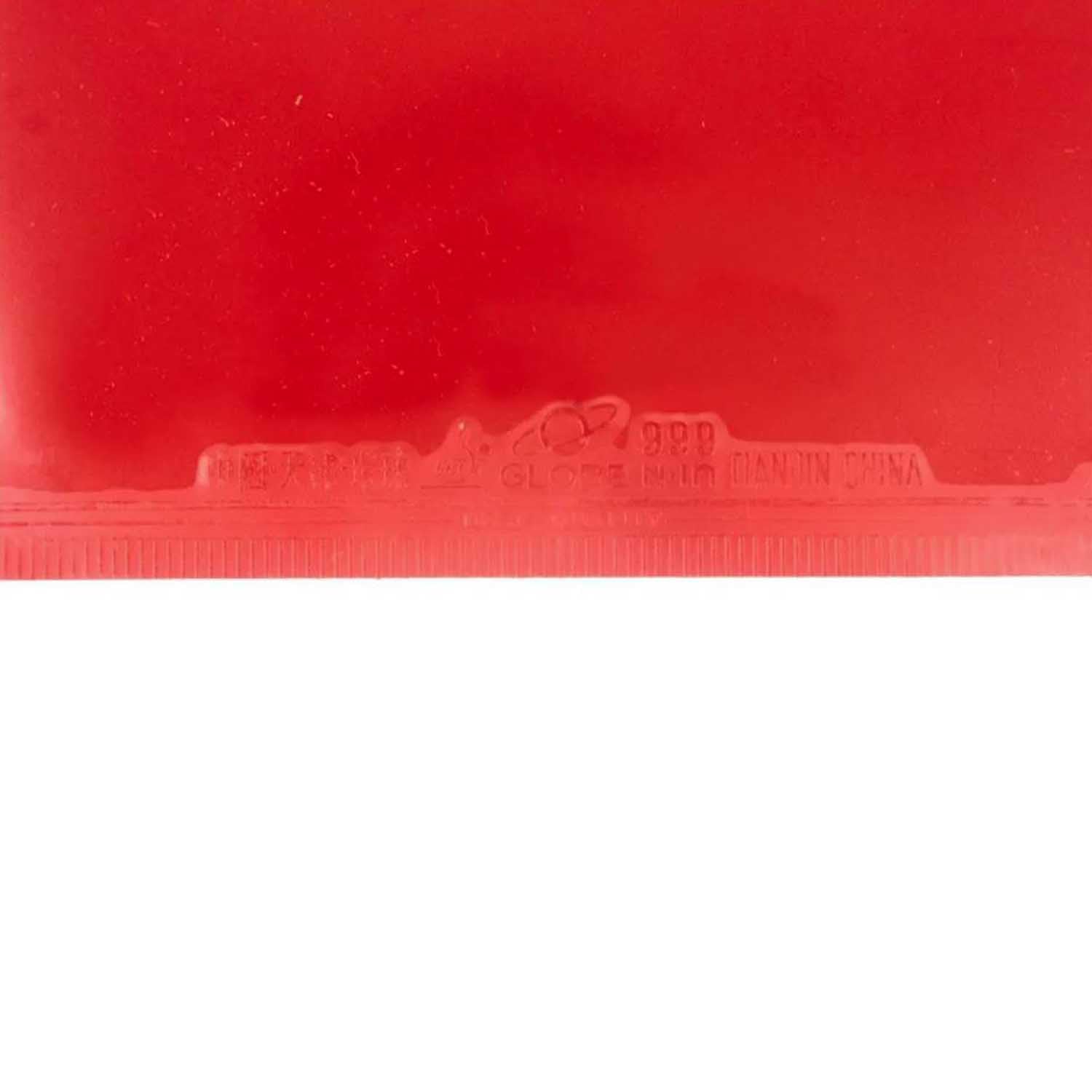 Globe 999 Pips-in Table Tennis (Ping Pong) Rubber Without Sponge (OX, Topsheet) (Red)
