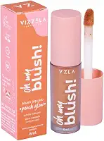 Oh my blush líquido - Vizzela Cor 02 – peach glow
