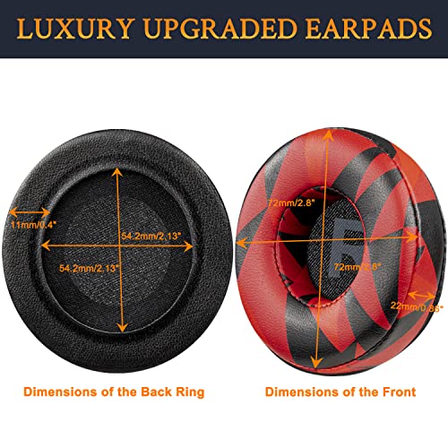 SOULWIT Earpads Replacement for JBL Tune 450BT/Tune 460BT/Tune 500BT/Tune 510BT/Tune 520BT/JR 300BT/JR 310BT/E40BT/Junior 320BT - Image 2