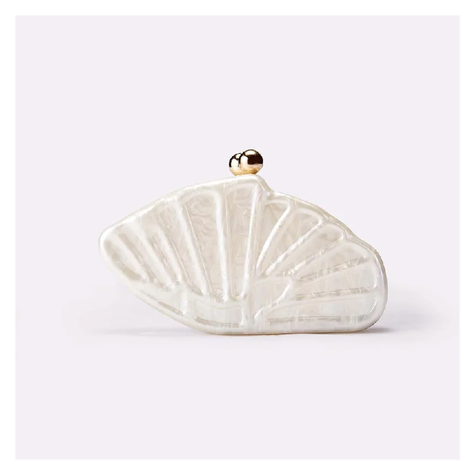 Luxuriöse Damen-Umhängetasche, fächerförmig, mit Muschelmuster, ideal for Hochzeiten und Abendveranstaltungen. Auch als Clutch, Schultertasche oder Perlentasche erhältlich Für Hochzeiten