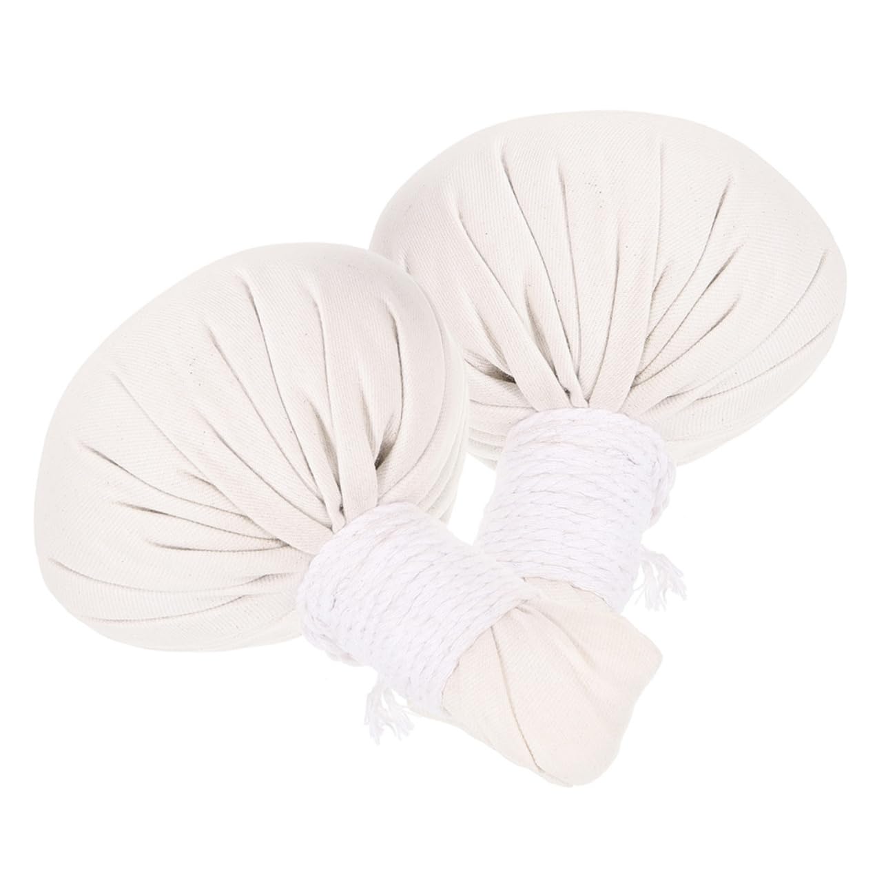 Balones de Masaje Compresa Caliente de Hierbas, Bolas de Algodón de Color Claro para Aliviar la Fatiga, Paquete de 2 para Amigos y Familia en Diversas Ocasiones