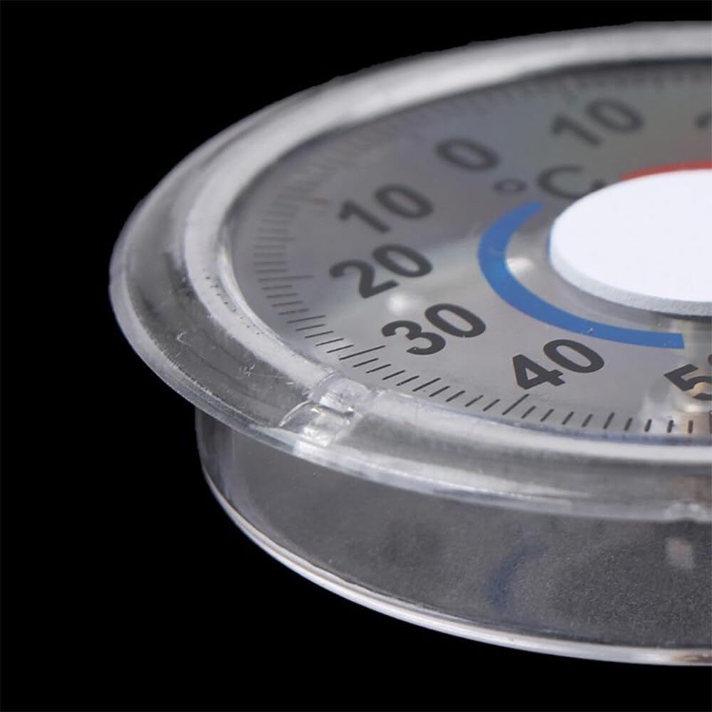 GRAND THERMOMÈTRE INTÉRIEUR Extérieur Cadran Blanc Pour Des Lectures