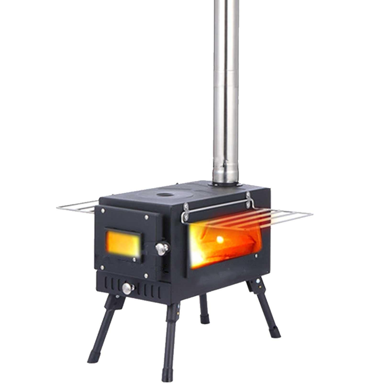 Tent Stove - Small Wood Stove Portable | Portable Outdoor Tent Camping Stove  with Chimney Pipe for Cooking, Camping, Camping, Hiking, Fishing,  Backpacking Ziurmut : Amazon.de: Everything Else