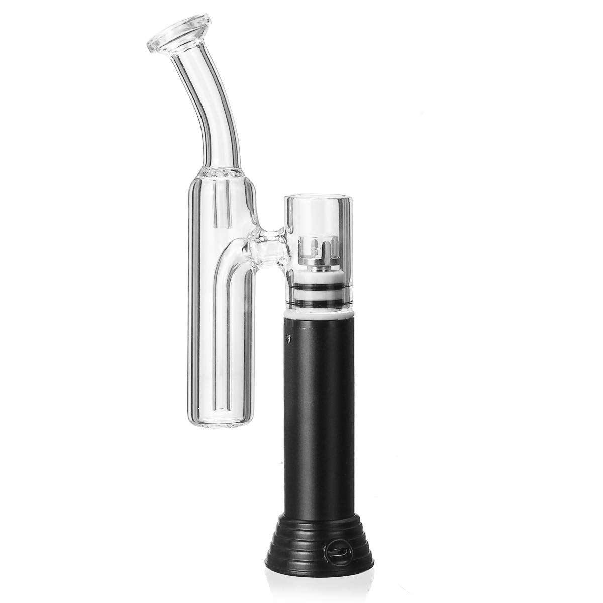 G9 Henail Mini Pipa De Vidrio De Agua Botella De Paja Cristalería Shisha Chicha - Azul