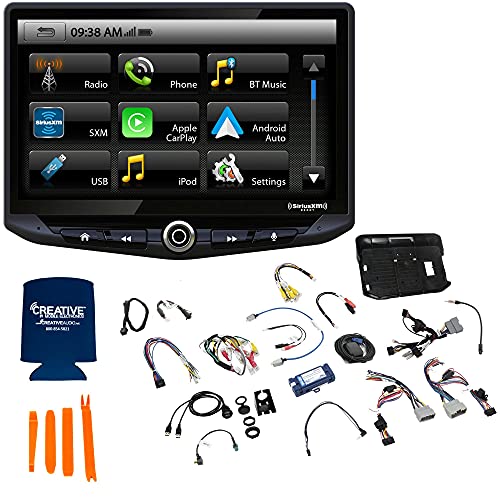 Stinger Heigh10 10" In-Dash Infotainment System With Sr-Jk11H 2011-2018 Wrangler Jk Flush-Mount Dash Kit #TOP4