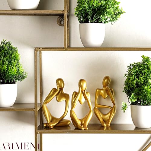 The Artment your artistic apartment Decorative Set of 3 Abstract ...