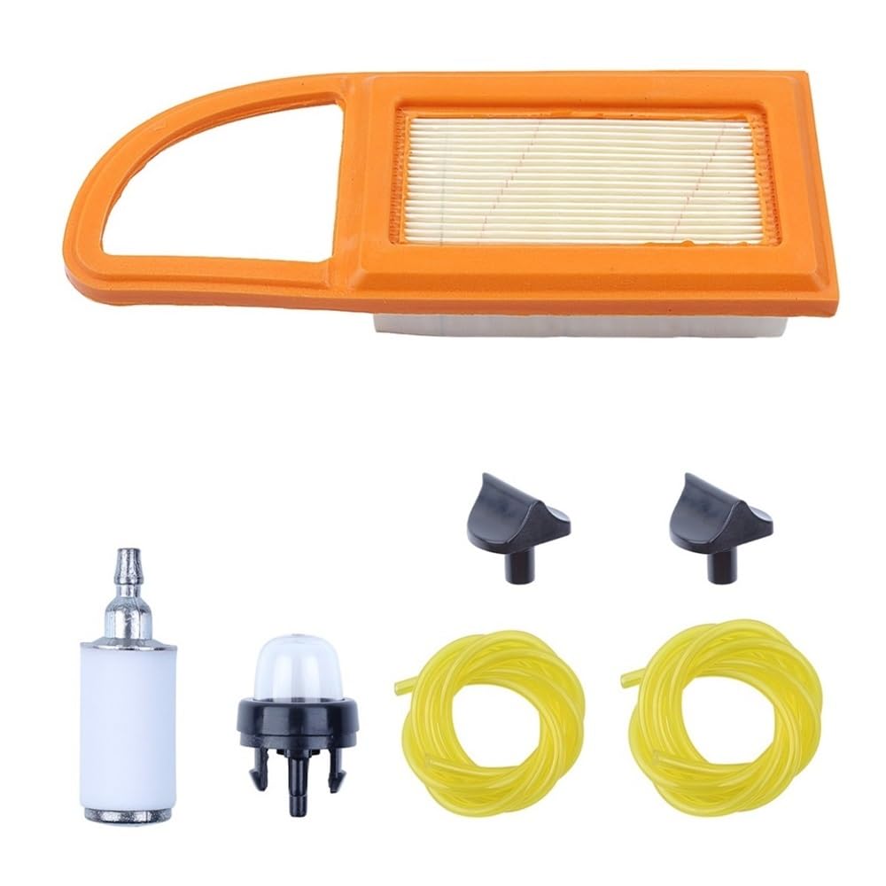 Limpiador de Filtro de Aire Compatible con BR600, BR550, BR500, línea de Filtro de Combustible, cebador, Perilla de Ajuste del carburador, soplador