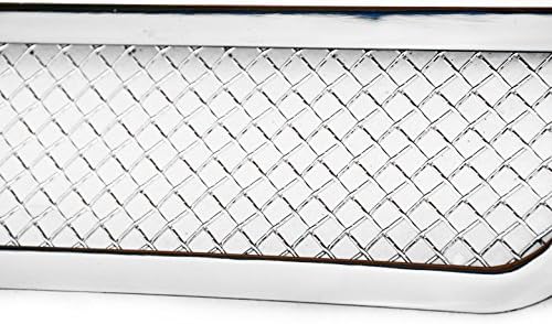 For Chevy Silverado 25 35 Hd Bumper Lower Stainless Mesh Grille Chrome 1Pc