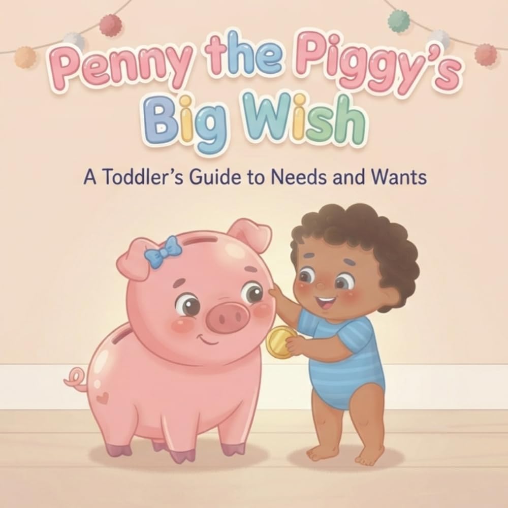 Penny the Piggy’s Big Wish: A Simple Story About Needs and Wants for Toddlers and Preschoolers (Little Coin, Big Lessons: Financial Literacy Stories for Toddlers and Preschoolers)
