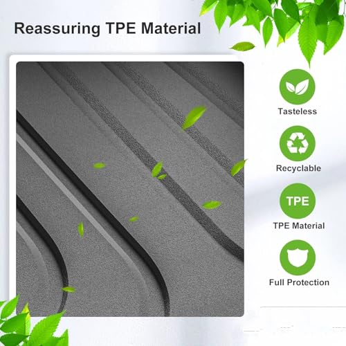 Tapis de coffre imperméable Xpeng G9 doublure 3D inodore noire - 3