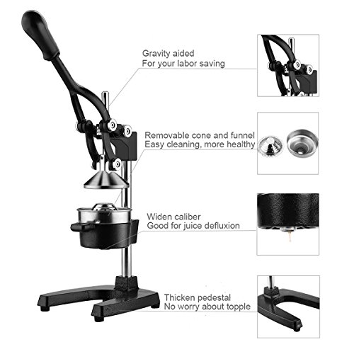 Excelvan - Spremiagrumi commerciale a pressione