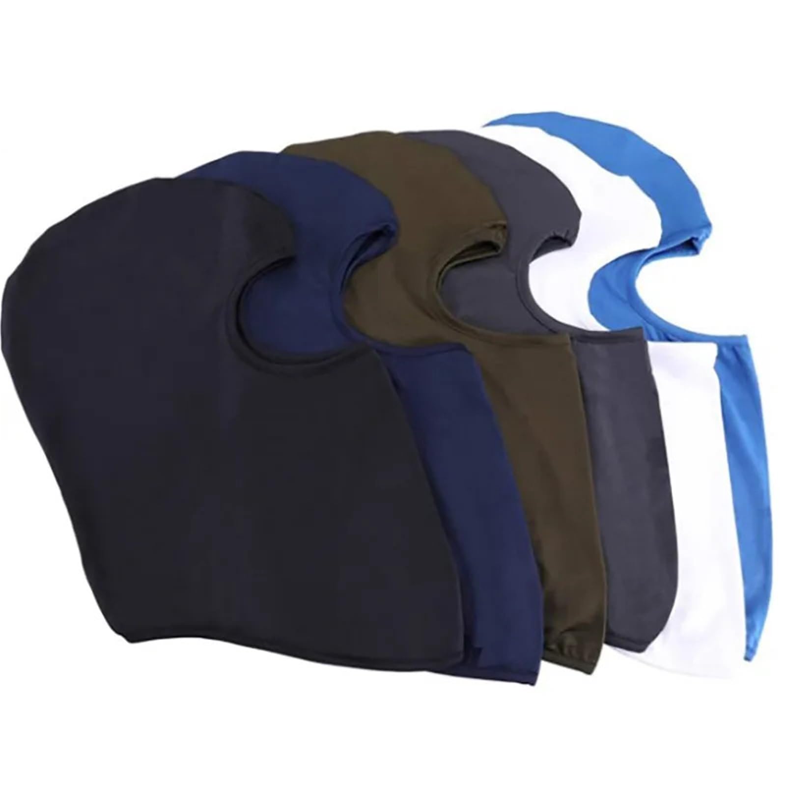 2Pcs Ski Mask Cycling Caps for Men Bicycle Travel Quick Dry Face Cover Sun Protection Hat Windproof Sports Hood Für Outdoor Sports
