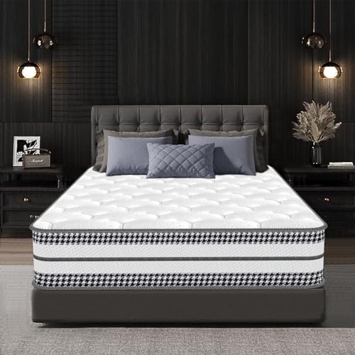 YIDATONG Materasso 90x200, Memory Foam e Molle Insacchettate, Altezza 23