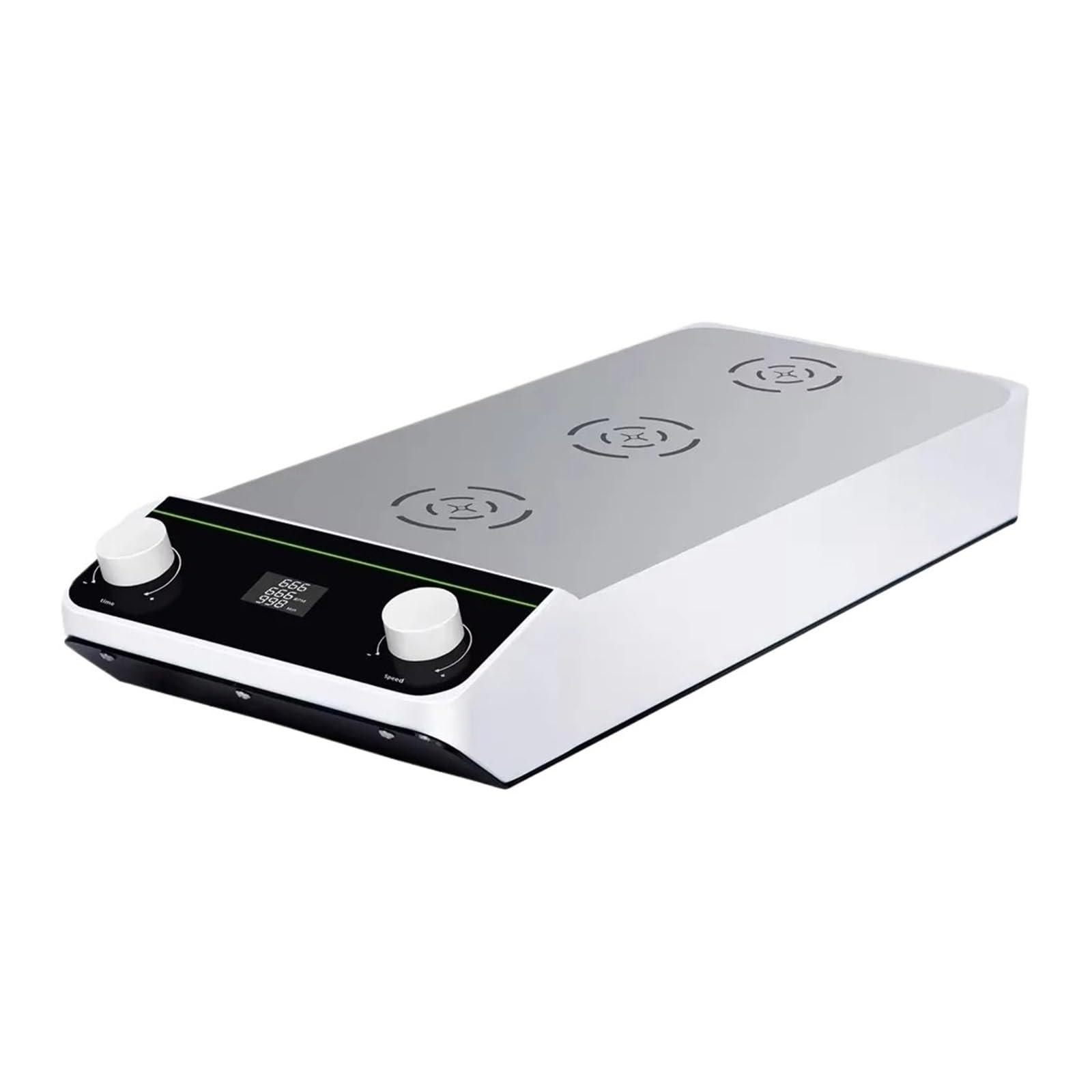 Agitatore Magnetico Multiplo Con Display LCD Da 3 Posizioni Da 1000 Ml Agitatore Da Laboratorio Con Barre Di Agitazione Velocità Regolabile 100-1500 Giri/min Attrezzatura Da Laboratorio