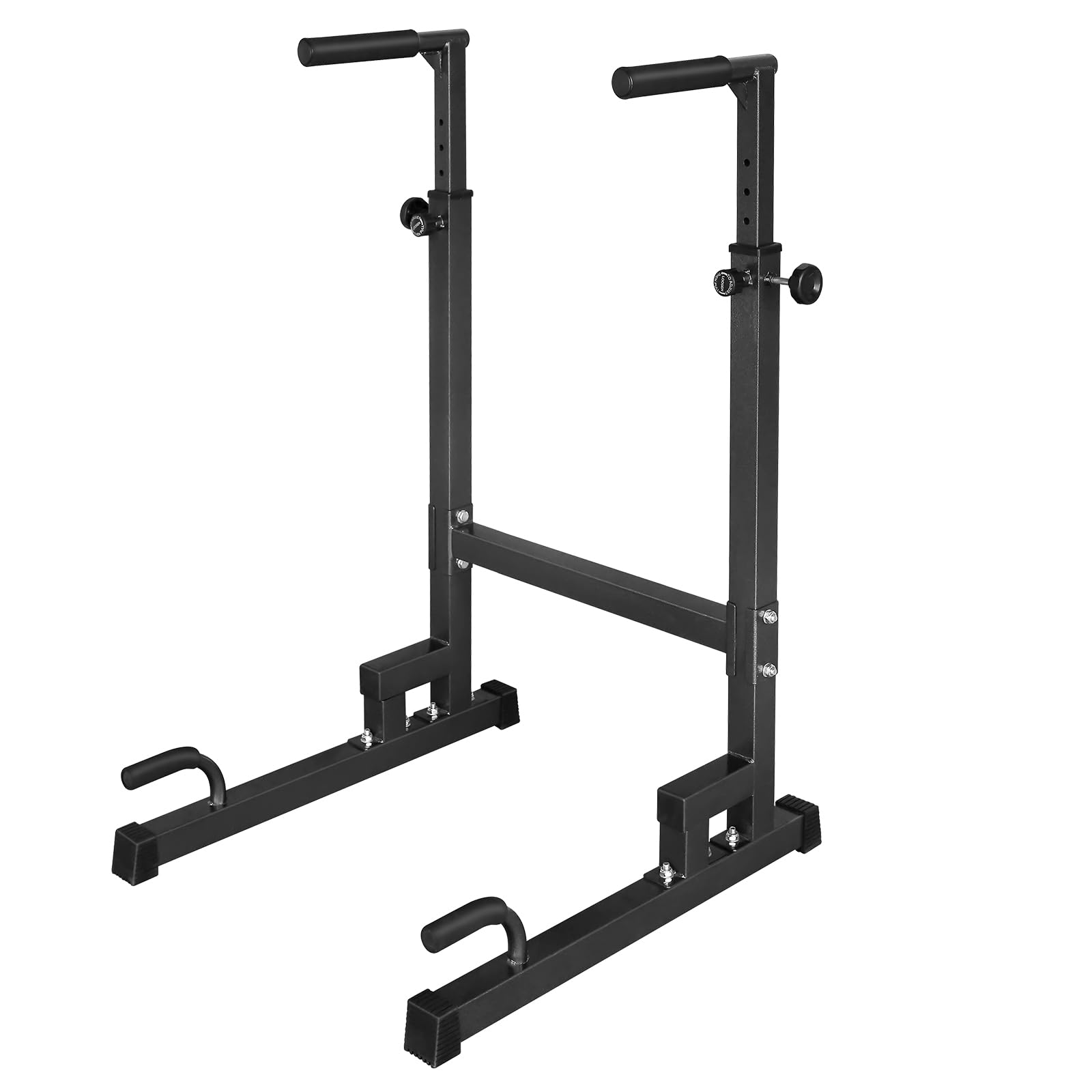 AOKUNG Dip Stand parallel bars, 550 lb capacity heavy-duty dip bar push-ups with foam handles for home or gym fitness exercises