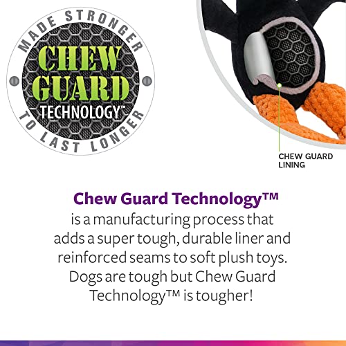 Trustypup Tough 'N Fun Chocolate Donut Squeaky Plush Dog Toy, Chew Guard Technology - Brown, Large #TOP4
