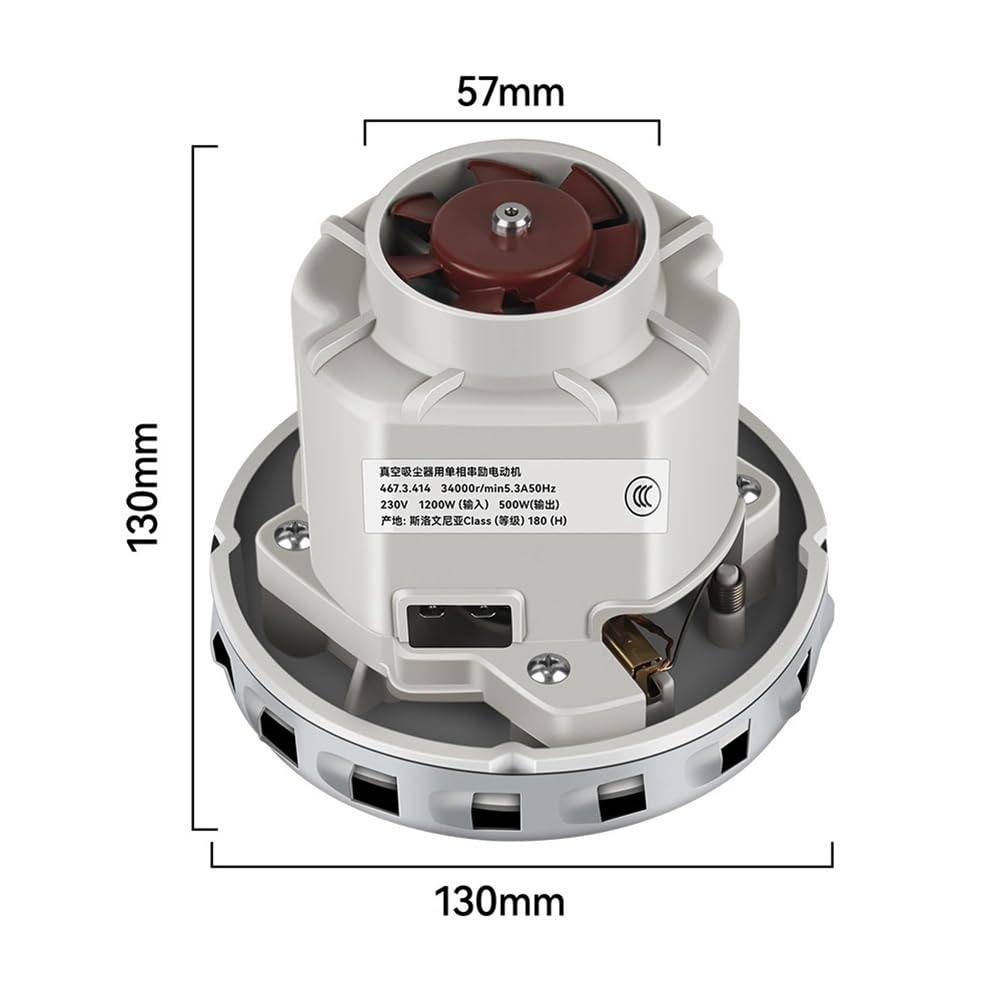 motore aspirapolvere 230V 1200W motore ad alte prestazioni motore aspirapolvere universale aspirapolvere pezzi di ricambio