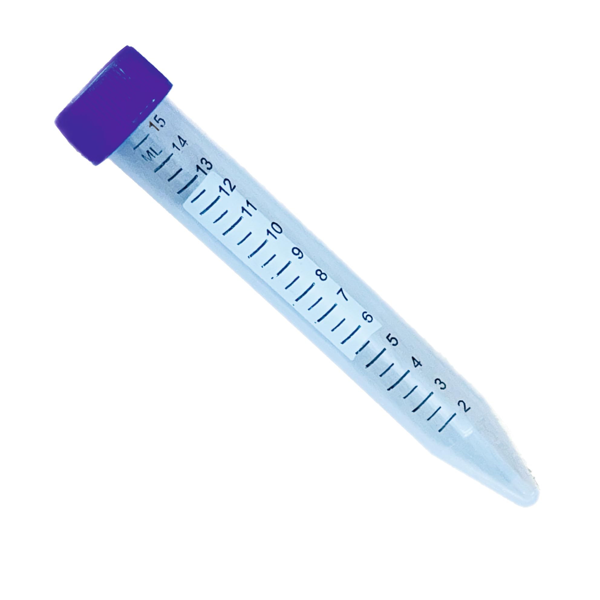 Durga® Centrifuge Tube 15ml | Graduated Centrifuge Tube | Leak Proof Conical Bottom | Non Sterile | Pack Of 24