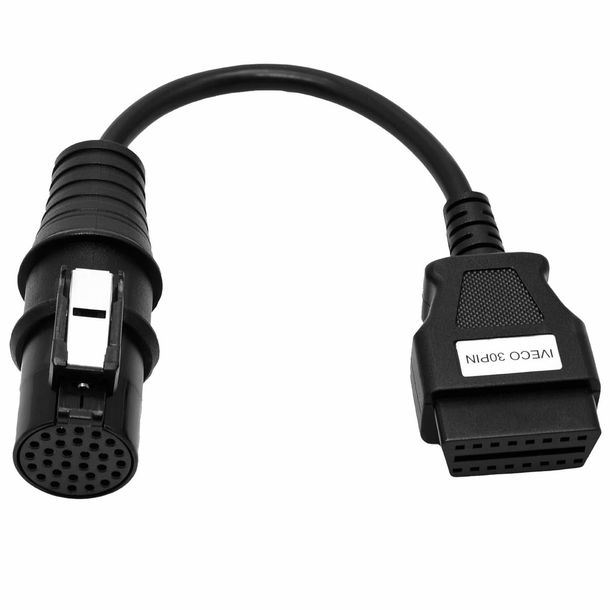 GOLITON OBD2 Buchse 16 poliges Kabel auf 30 poligen Stecker Kompatibel mit IVECO 30 poligem OBDII Diagnose Scaner
