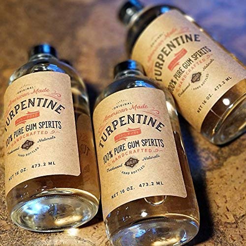 16 Oz 100% Pure Gum Spirits Of Turpentine #TOP4