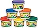 Crayola 570016 Modeling Dough Bucket, 3 lbs, Assorted, 6 Buckets/Set