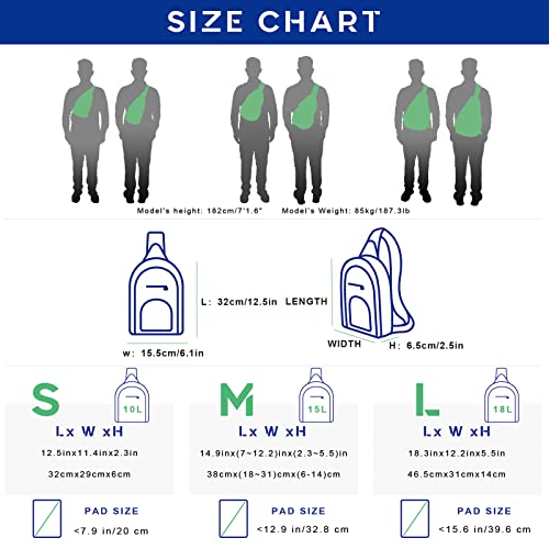 Waterfly Anti-Diefstal Rugzak Crossbody Sling Bag Kleine Multifunctionele Daypack voor Mannen Vrouwen - Image 6