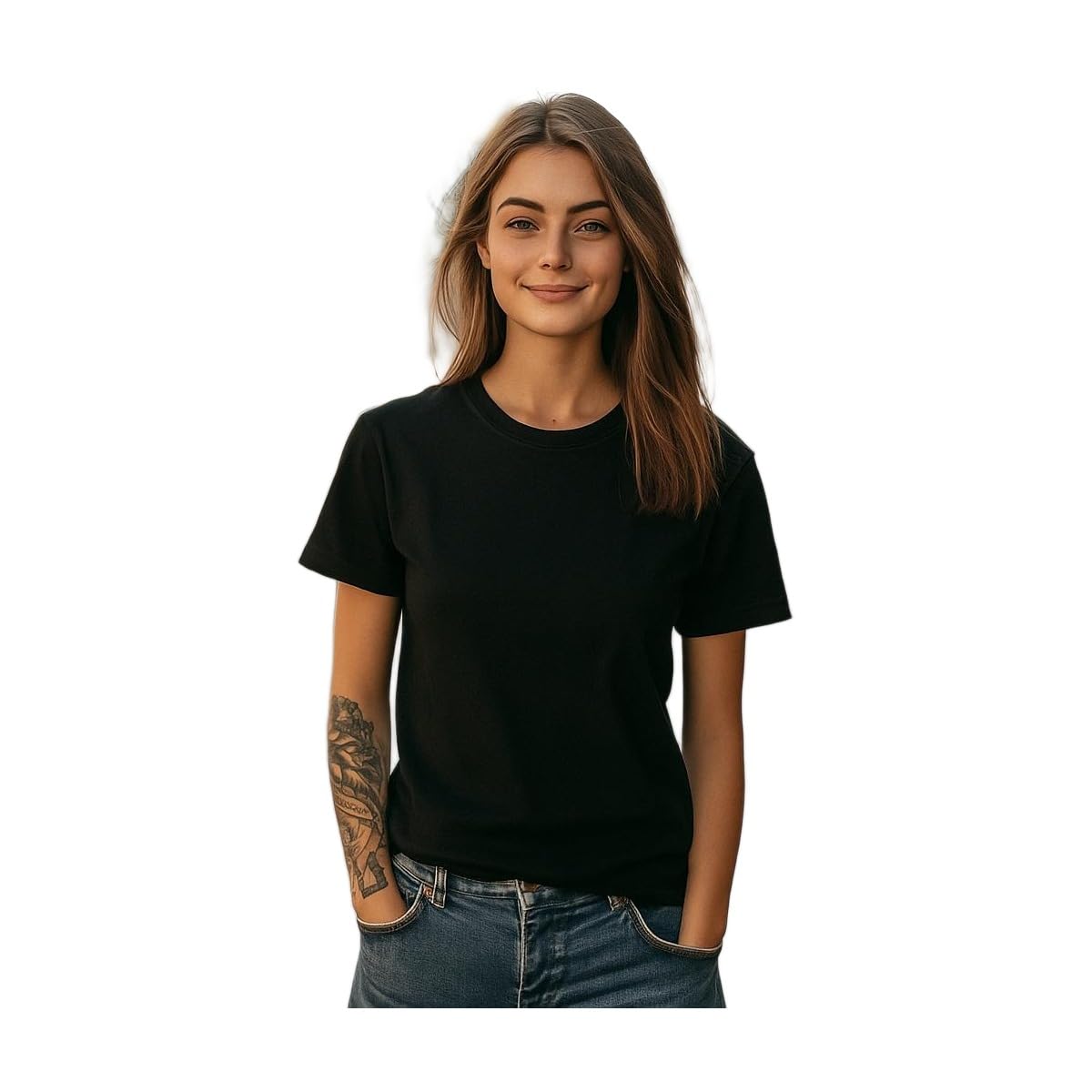 Camiseta Básica Feminina Lisa 100% Algodão Premium Confort em promoção! Veja a oferta e mais achadinhos de Blusas 2 Hoje é o melhor dia para comprar Camiseta Básica Feminina Lisa 100% Algodão Premium Confort com aquele preço maroto! Promoção! Aproveite a oferta! 2