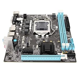 Placa Base de Escritorio Placa Base Micro ATX para LGA 1155 Socket I3 I5 I7 DDR3 M.2 NVMe NGFF 6 USB2.0 100 Mbps LAN para Computación y Juegos de Alto Rendimiento