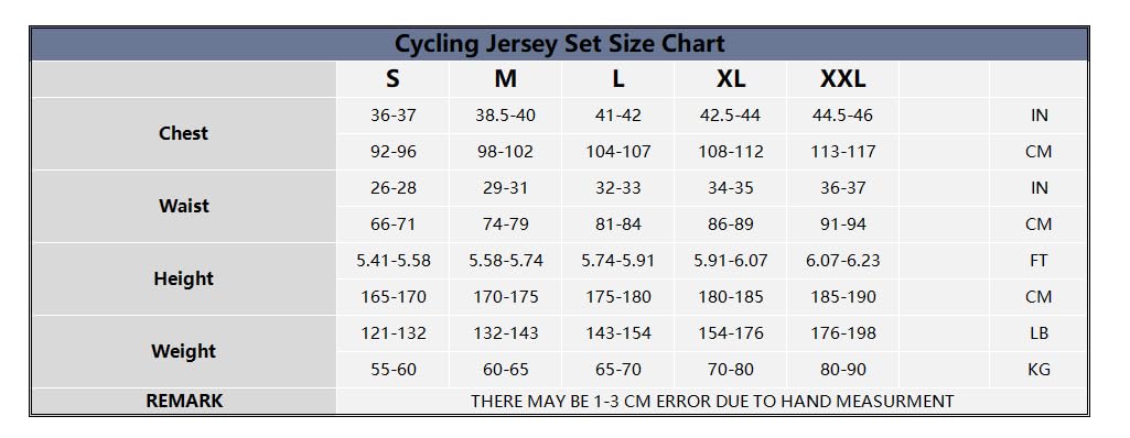 Conjunto de Maillot de Ciclismo, Maillot de Ciclismo Transpirable y Pantalón Corto de Ciclismo con Almohadilla de Gel, de Secado Rápido