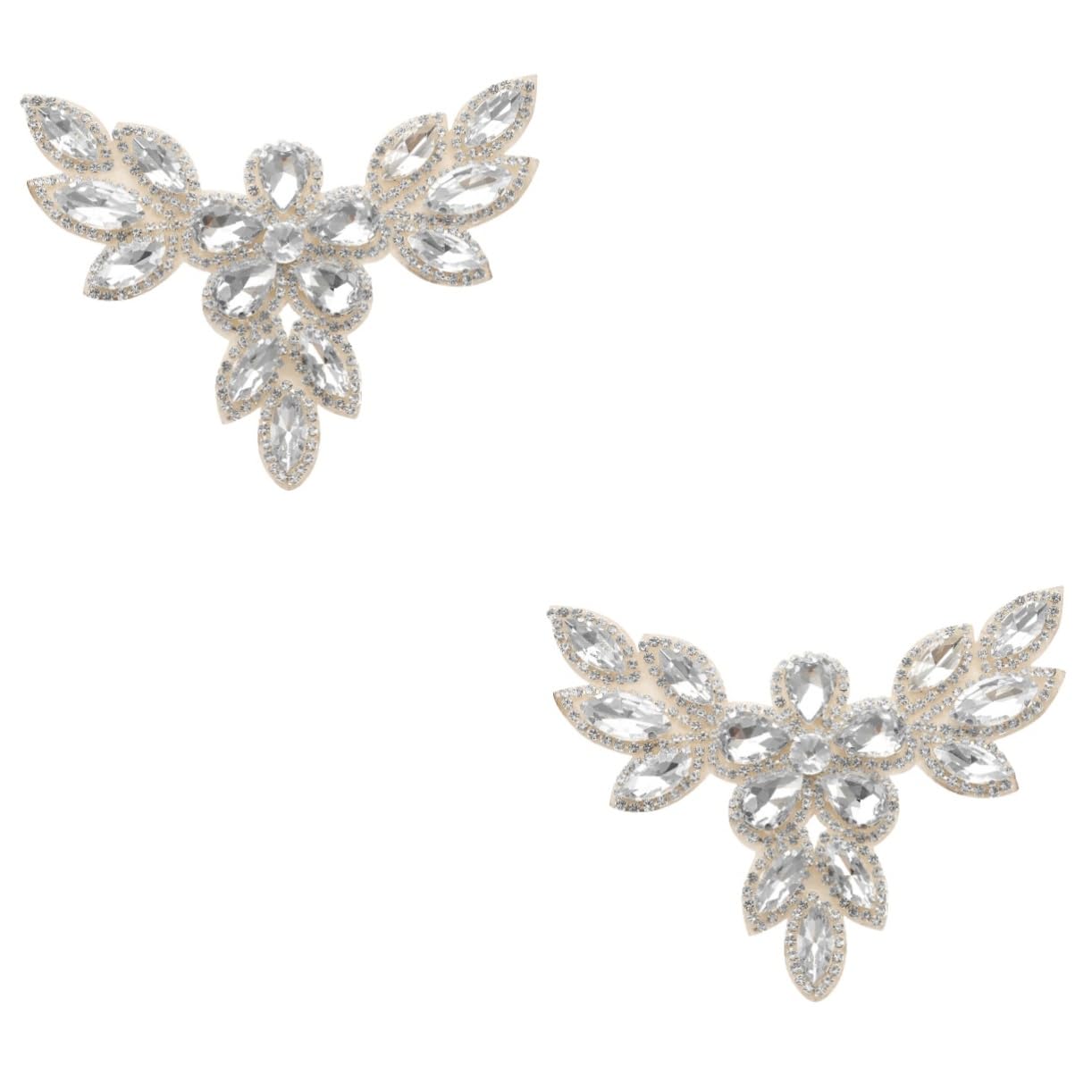 Parches de rhinestones para ropa parches termoadhesivos decorativos para chaquetas y gorras