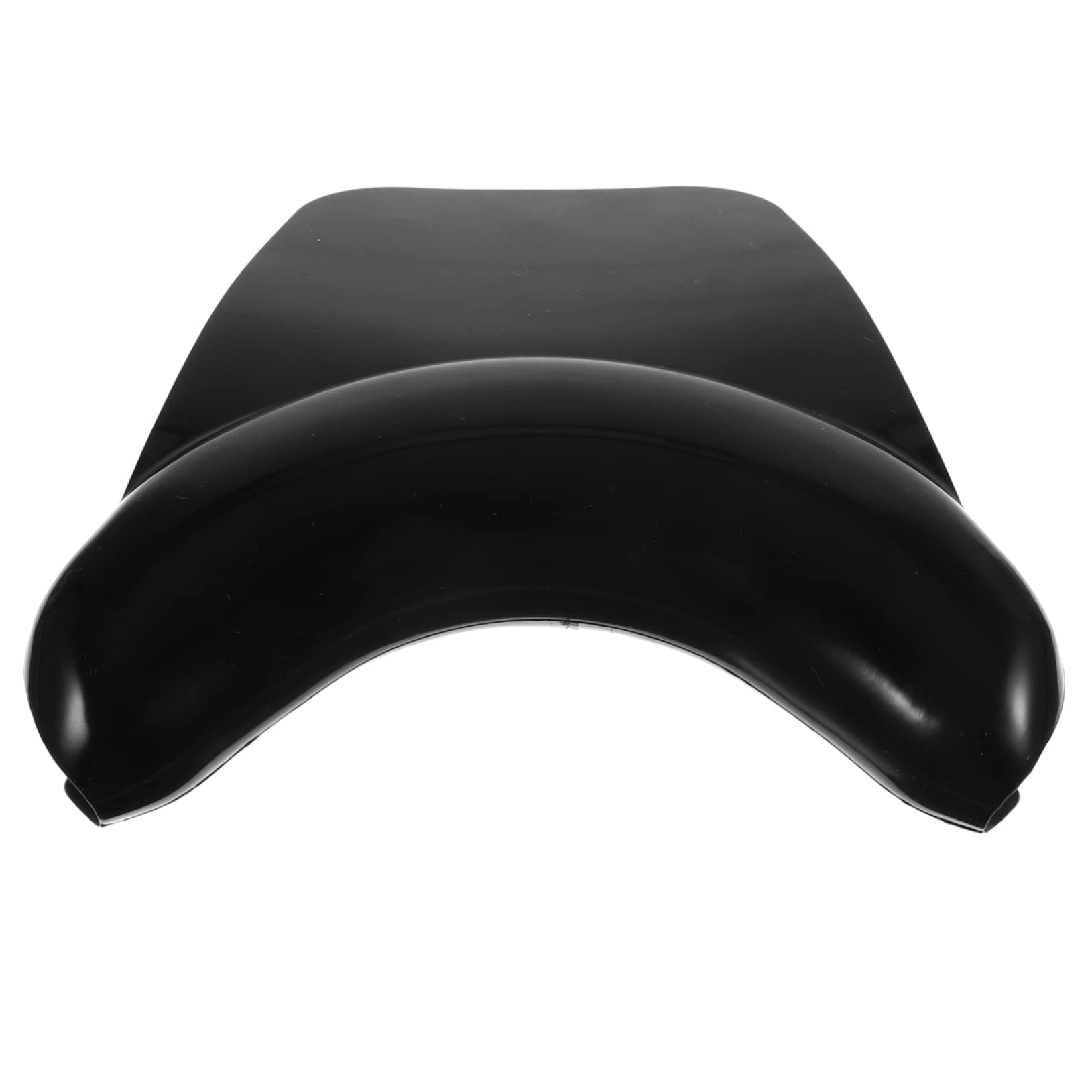 BESTYASH 3 Piezas Almohada de champú Almohada de Cuello de Silicona reposacabezas SPA para el Cabello cojín reposacabezas cojín para el Cuello de Viaje Gel de sílice Black