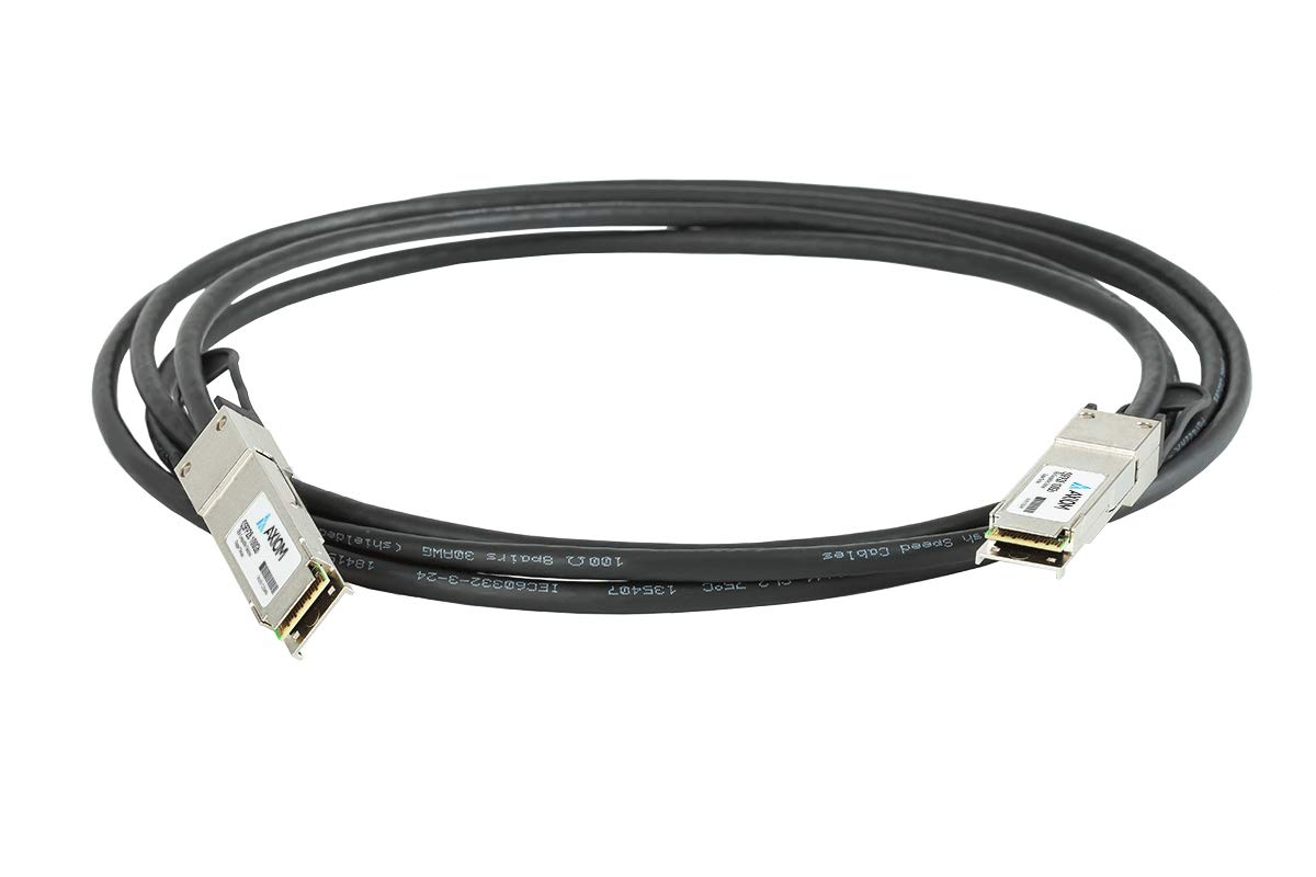 Axiom 470-ABPW-AX 0.5 m 100GBASE-CR4 QSFP28 Passive DAC Cable Dell Compatible