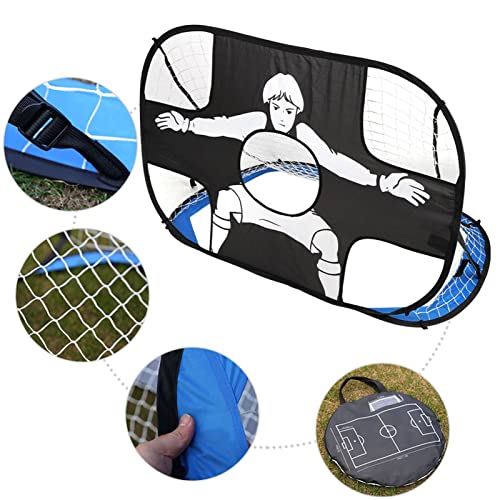 Conjunto de mini gol de futebol para quintal, rede de poste de futebol para crianças, jogo ao ar liv