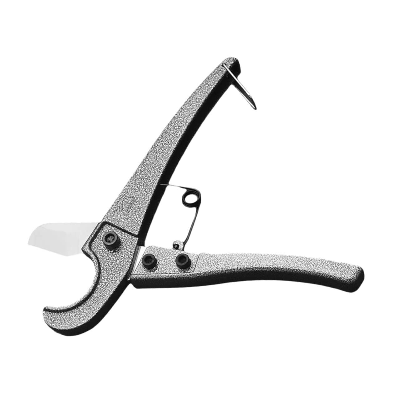 Housoutil Ergonomic Handle Ratchet Tubing Hose Plastic Cutter Scissor Fast Cutting Tool Pp Pe Rubber Stainless Steel