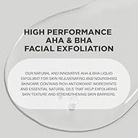 Vista 5 de AHA BHA Exfoliante AHA BHA Exfoliante para cara Solución de peeling AHA BHA para cara Suero exfoliante AHA BHA con alto concentrado de ácido