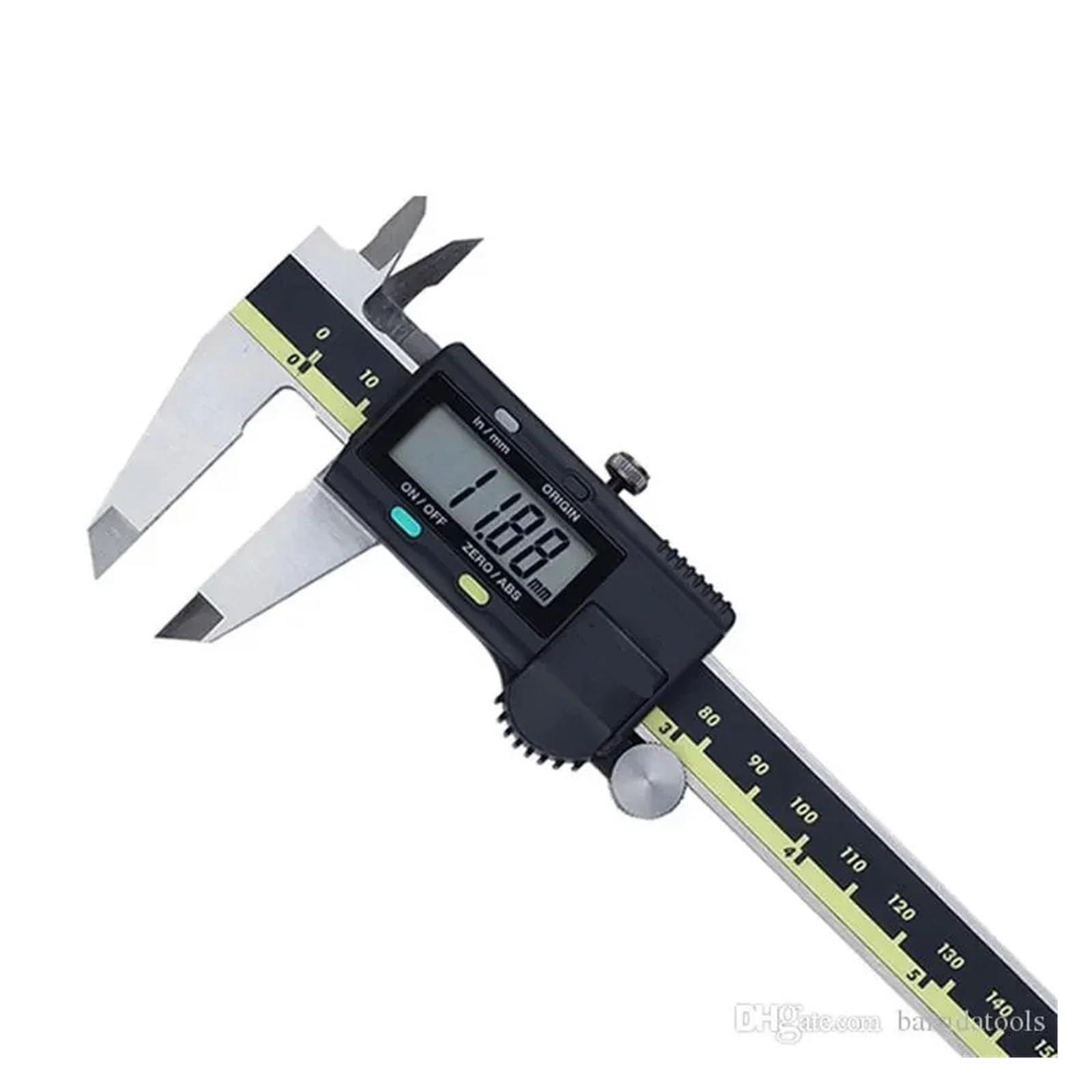 Calibro Digitale Professionale Calibro Digitale 0-150mm Calibro a corsoio 0-200mm 0-300mm LCD Misurazione Elettronica Calibro Digitale Acciaio Inossidabile (Color : 300mm 500-193-30)