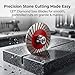 1.57 Diamond Saw Blades Set, 40mm Multi-Functional Mini Cutting Wheels with Mandrels for Angle Grinder & Rotary Tools, Professional Precision Stone Cutter for Granite, Marble, Tile (5pcs)