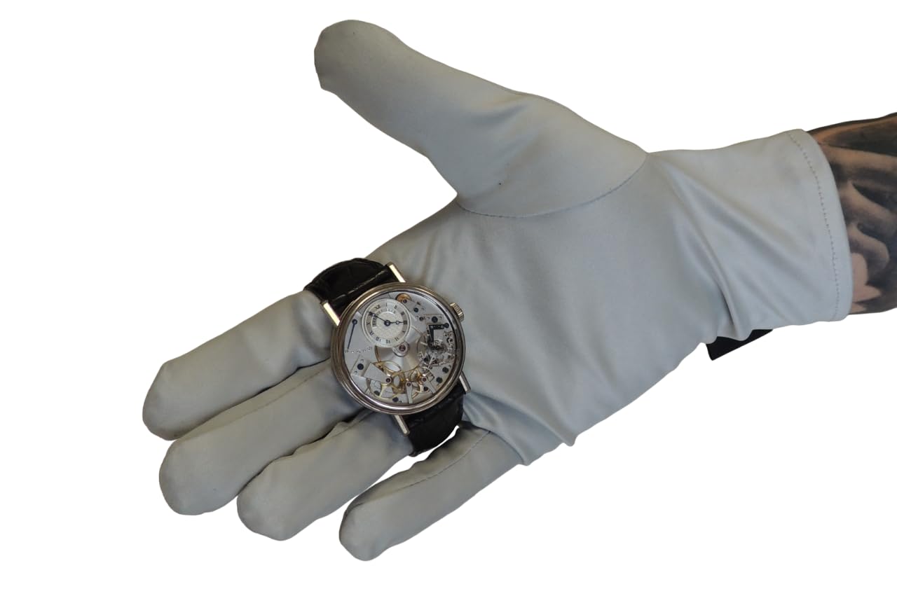 Microvezel Handschoenen Horloges KD89 Microvezel Handschoenen Zwart - Perfect Voor Het Beschermen Van Horloges En Sieraden Handschoen M