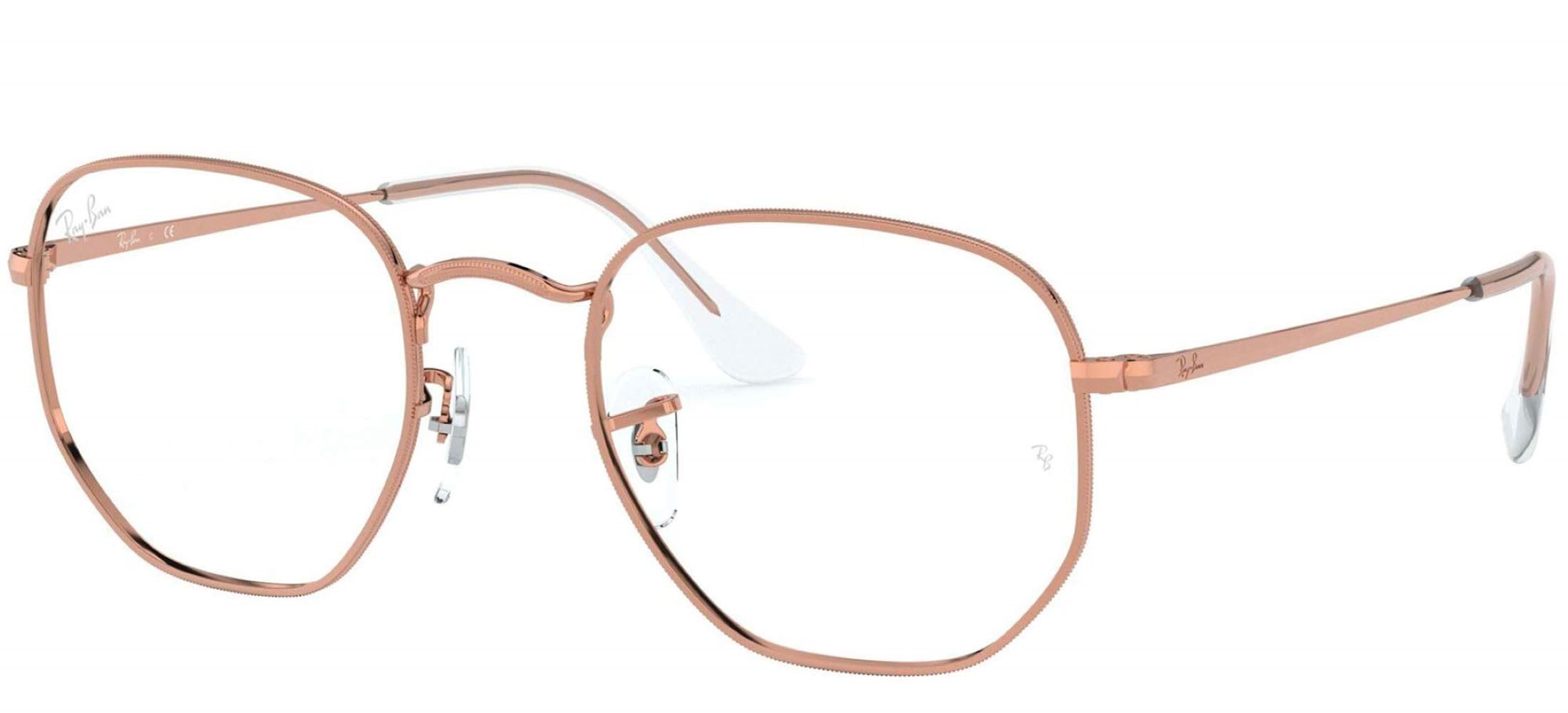 Rx6448 Hexagonal Prescription Eyeglass Frames