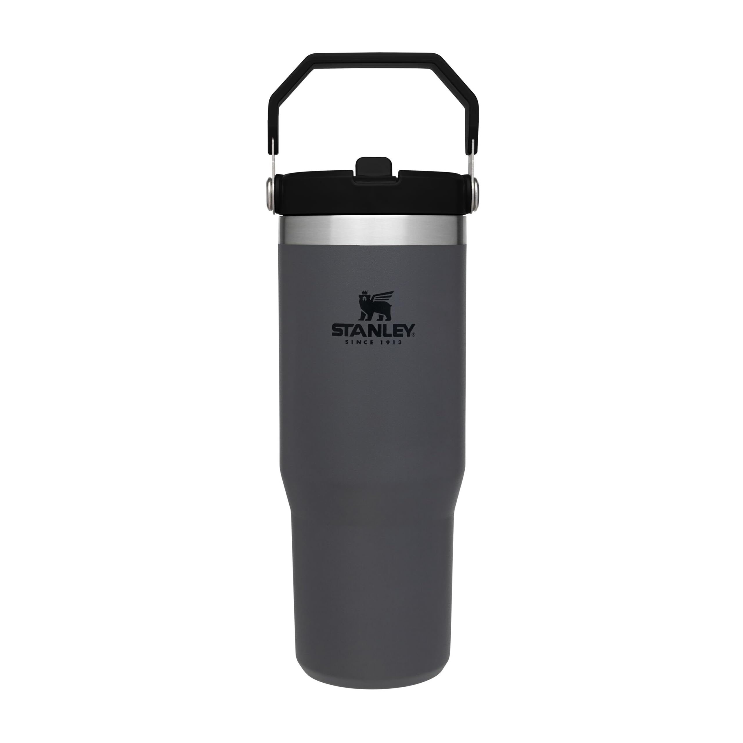 Stanley Flip Straw Tumbler - Charcoal