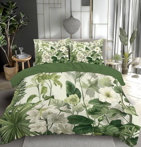 Housse de couette 140x200cm infroissable à fermeture Éclair anti-glisse - 2