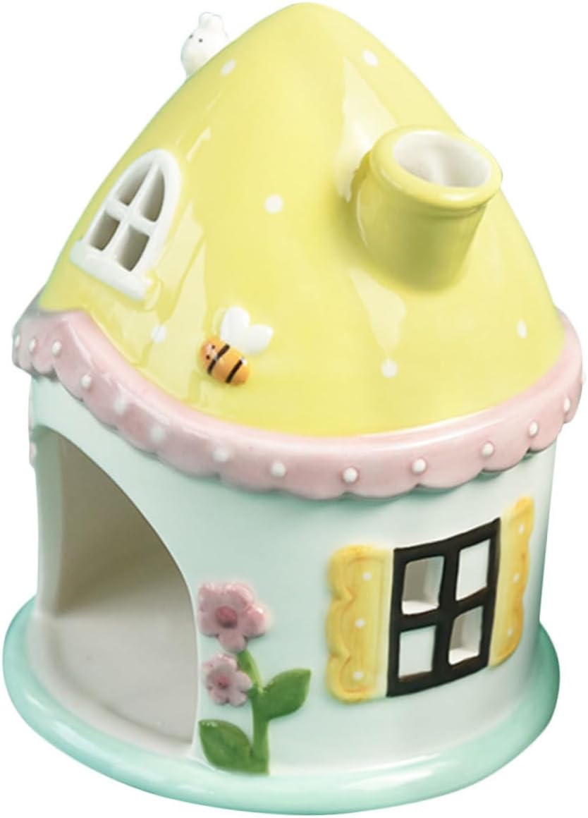 Hamster House Cozy Hideout for Pets Spacious Cabin for Dwarf Hamsters Mice Gerbils Durable Design for Sleep Play
