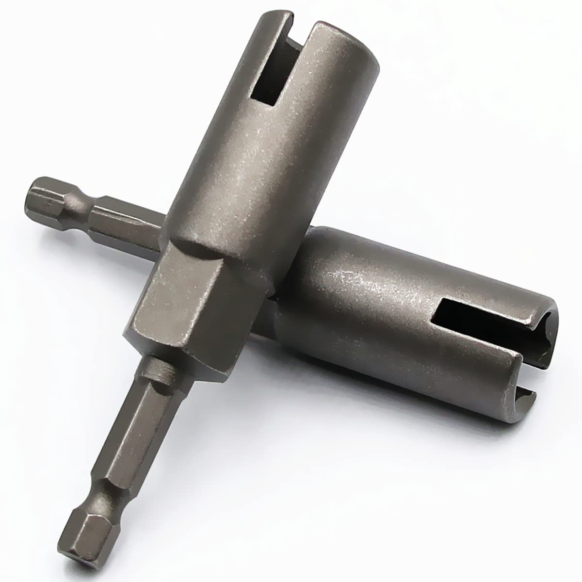 Wing Nut Driver Drill Bit - 1/4 Inch Hex Shank, 17.8mm Socket For Quick Wing Nut Installation
