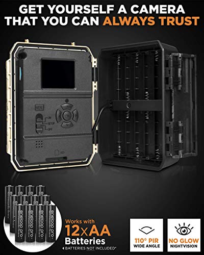 Security Metal Box 3G & 4G Cellular Trail Cameras + Lte 4G Cellular Trail Camera - Protective Case For Full Hd Wild Game Camera With Night Vision For Deer Hunting, Security - Wireless Waterproof #TOP5