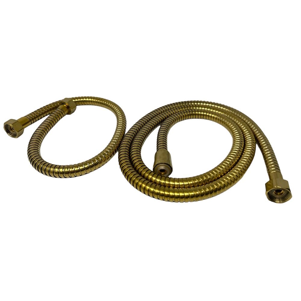 Vetrineinrete® Colonna doccia moderna saliscendi con soffione quadrata doccetta telefono e portasapone per box doccia oro