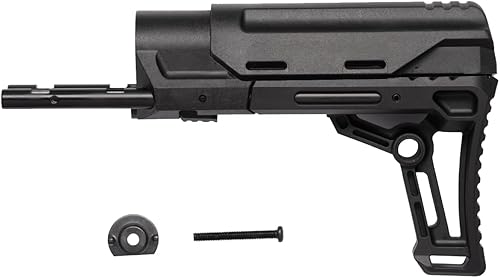Lancer Tactical AEG LT-35 PDW Stock fijo, negro