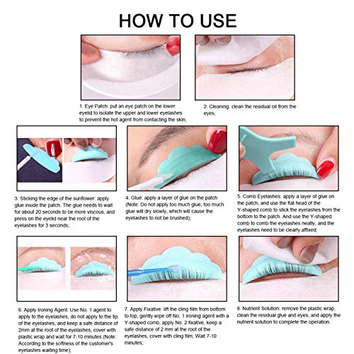 Ciglia Permanente Kit Ciglia Riutilizzabili Patch