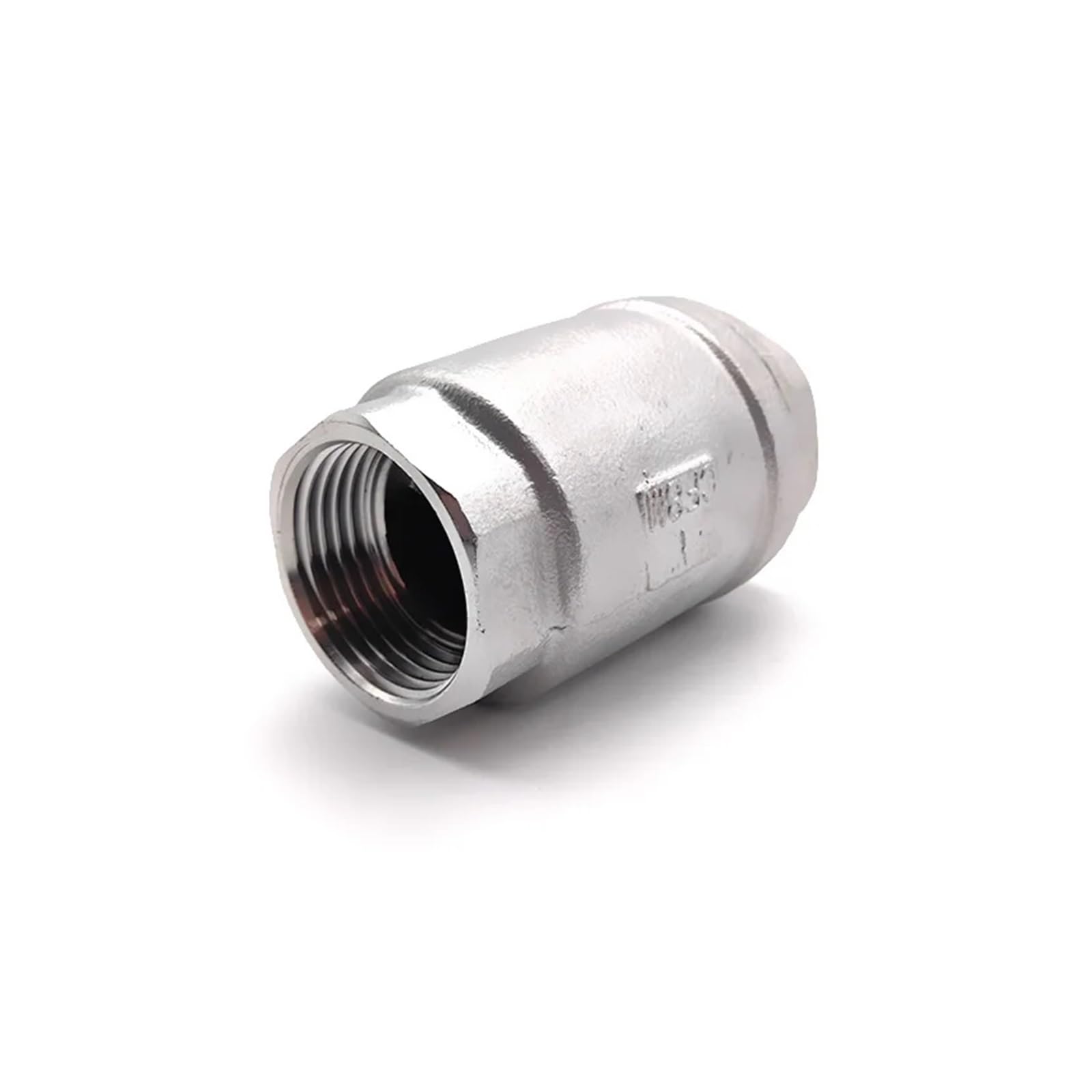 Válvula de retención vertical unidireccional de rosca interna de acero inoxidable BSP 304 de 1 pulgada