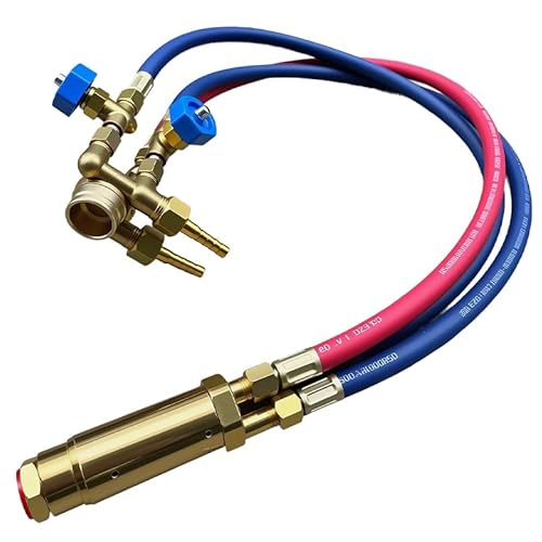 LEHUNDI 3 Sticks Oxygen Acetylene Hose & Cutting Torch Assembly Welding Hose Oxygen Acetylene Torch Hose Torch Components Cutting Torch Hoses Cutting Torch Assembly for CG1-30, CG2-11, CG2-11Y, HK-12